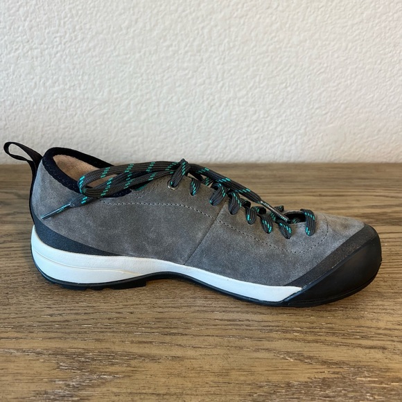 Arcteryx acrux sl leather approach hiking shoe ortholite vibrant grey - Picture 3 of 11
